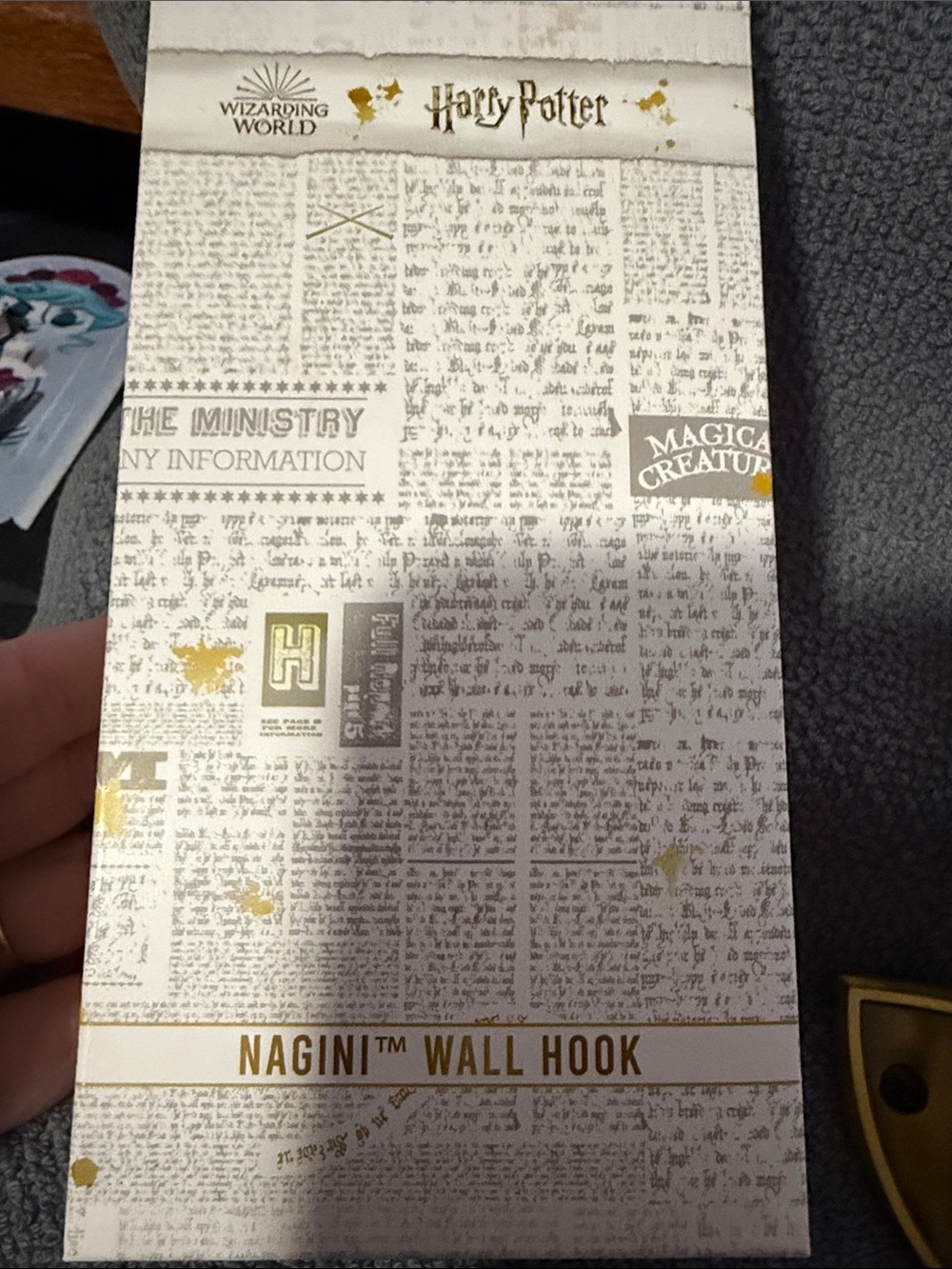 Harry Potter Nagini Wall Hook - Picture 2 of 5